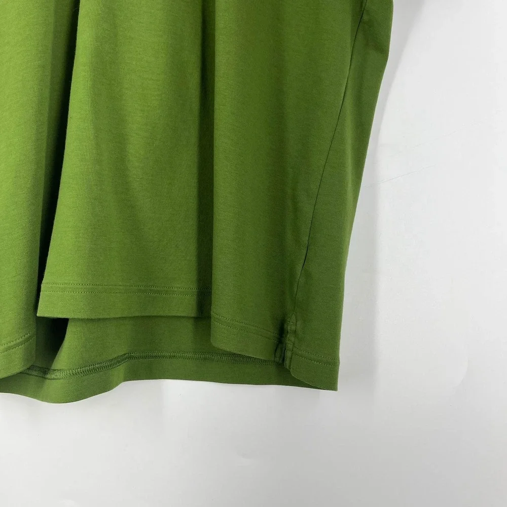 Banana Republic Luxury Touch Polo Shirt Mens Short Sleeve Olive Green‎ Collared
